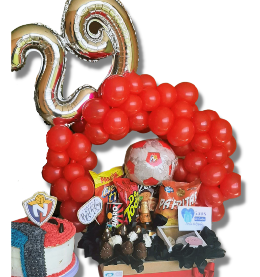 Regalo Especial con Arco de globos