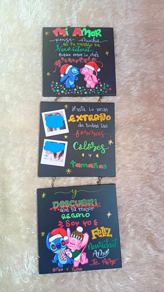 Cuadro colgante tipo pizarra - Imagen 2